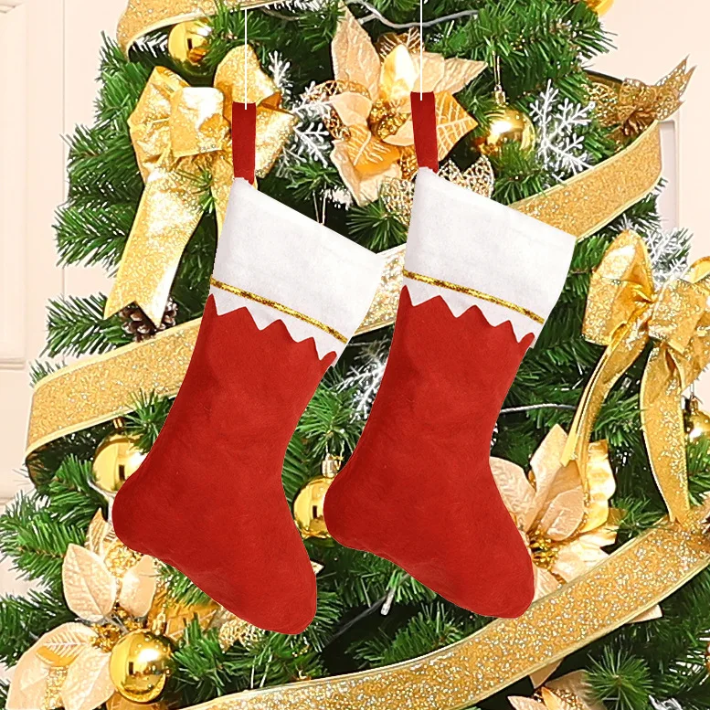 hot selling non-woven christmas decor stocking tree/gift