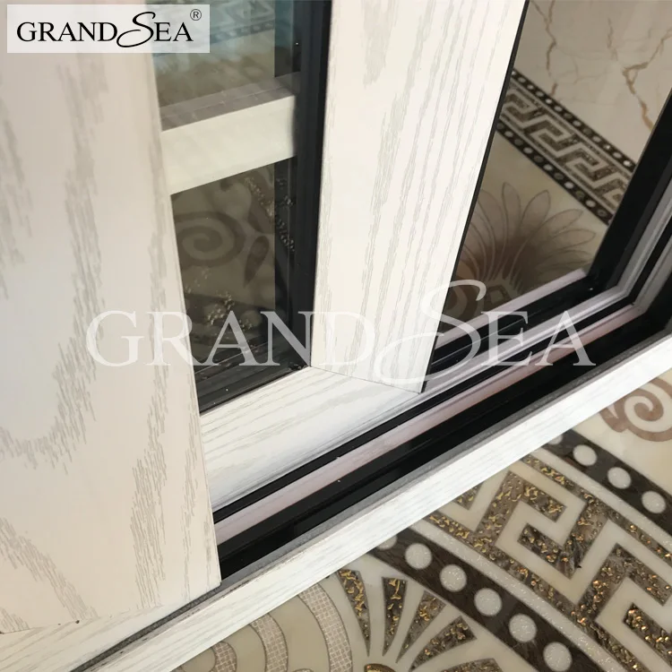 Manufacturer supply simple design aluminum sliding gatehouse window with frame cost