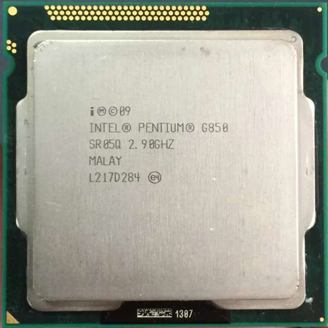 new intel pentium original cpu g850