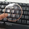 Custom Made Transparent Rose Gold Sticker Labels Clear Stickers Foiled