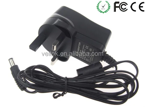 DC 12V 1A Power supply plug in connection adapter 12v 1a CE For CCTV security