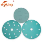 6'' Green Abrasive Film Sanding Disc For Automotive Car