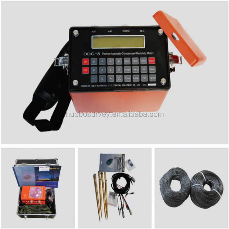 Geophysical Resistivity Survey Equipment and Detector Ground Water
