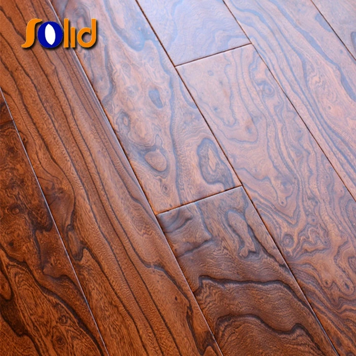 Hot sale unique shape wooden floor laminate solid wood flooring parquet