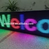 Low price 960*320mm p10 HD card programming text scrolling message store door led sign led display