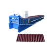 corrugated aluminium metal roof tile cold roll forming machine