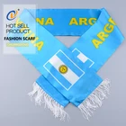 Factory direct national country acrylic blue import scarf