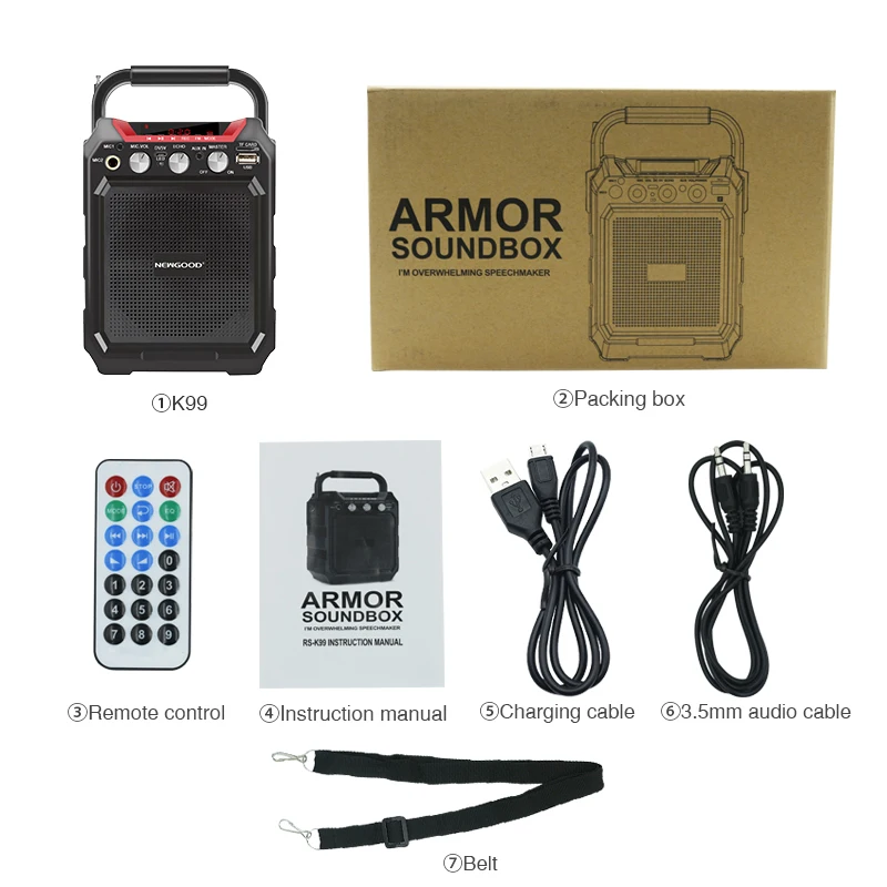 High Quality Subwoofer BT Wireless Speaker With Usb Aux Music Player Mp3 Portable Echo Speaker With Wireless Microphone, Black portable echo speaker with wireless microphone
High Quality Subwoofer BT Wireless Speaker With Usb Aux Music Player Mp3 Portable Echo Speaker With Wireless Microphone, Black portable echo speaker with wireless microphone