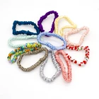 simple fashion 16mm silk scrunchies 100% pure silk hair ties silk satin scrunchies hair band