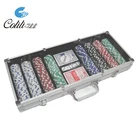 Chip Gambling Poker Set Large Demand Aluminum Poker Chip Set Gambling Product Cases