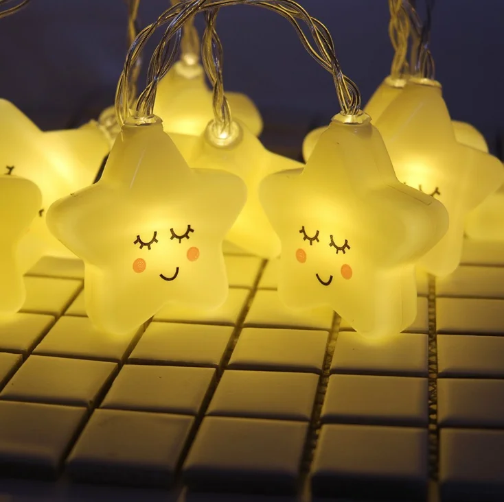 LED Light String Baby Decoration Room Star Light