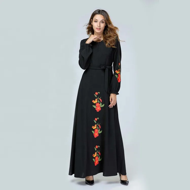 2019 New Designuslim Maxi Dress With Loose Embroidered Woven Dress Nida Abaya, Pic
2019 New Designuslim Maxi Dress With Loose Embroidered Woven Dress Nida Abaya, Pic