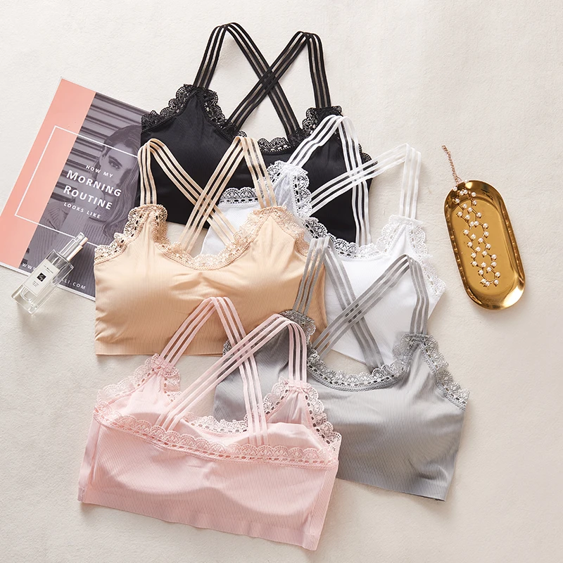 2019 ice silk striped no trace sweet pink lace trim bra girls no steel ring women bra, Black,white,apricot
2019 ice silk striped no trace sweet pink lace trim bra girls no steel ring women bra, Black,white,apricot