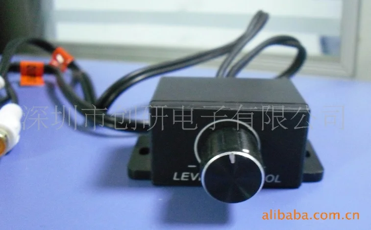 Unlversal RCA AmplifIer Remote Bass Boost Gain Level Knob Control - ANKUX.COM
