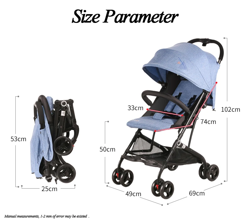 Hope Baby Stroller Foldable with EN Certificate