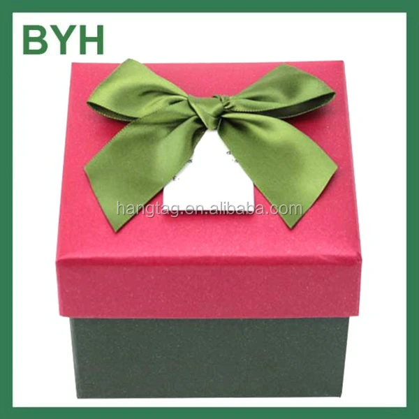 bow tie packaging doll gift paper box for christmas