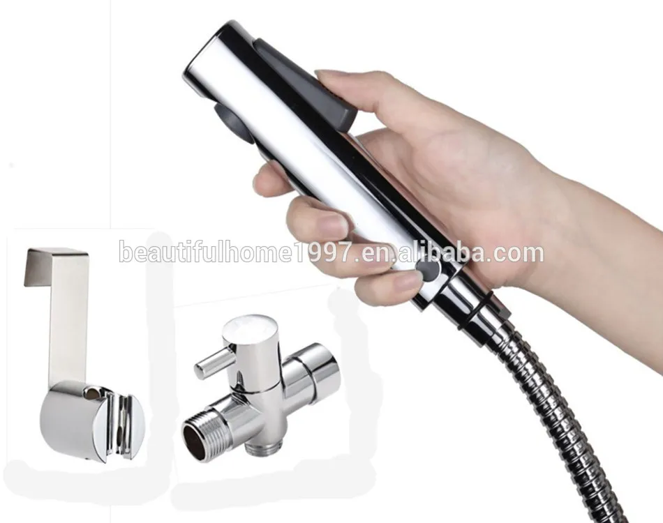 chinese supplier bidet sprayer toilet shattaf plastic hand held bidet spray shower