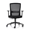 Stripe Mesh Height Adjustable Lumbar Support Back Fixed Arms Heavy Duty Office Furniture Chairs