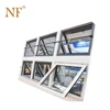 Double glazed aluminum transom awning window
