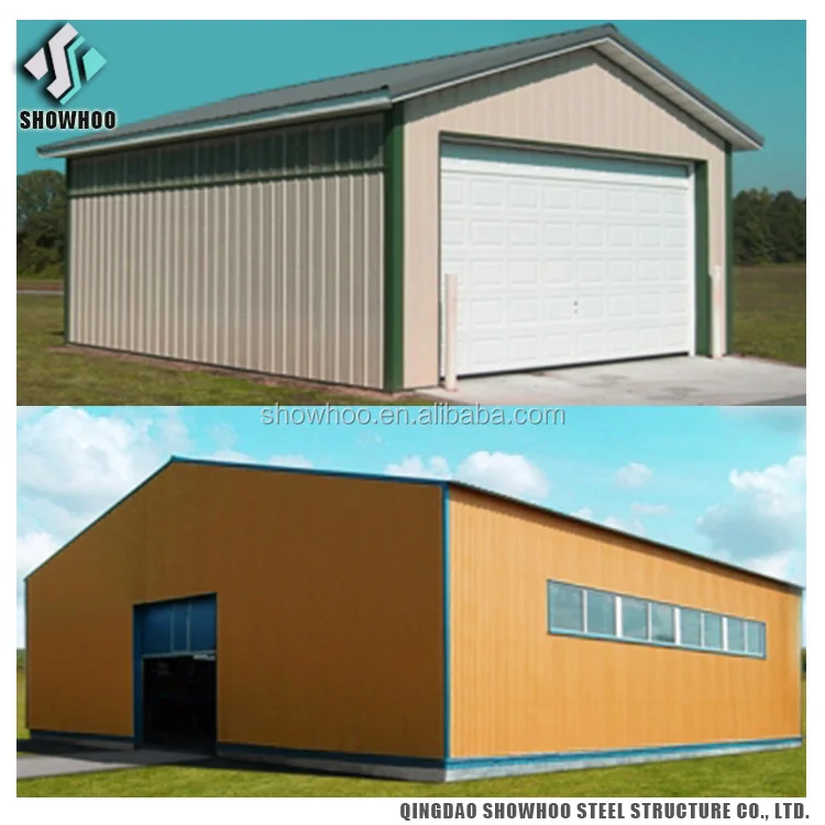Steel Material Prefab Outdoor Storage Sheds For Sale