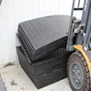 UHMW 100% HDPE High Density Plastic Sheet Parking On Grass Temporary Floor Protection Checkers Industrial Safety Products