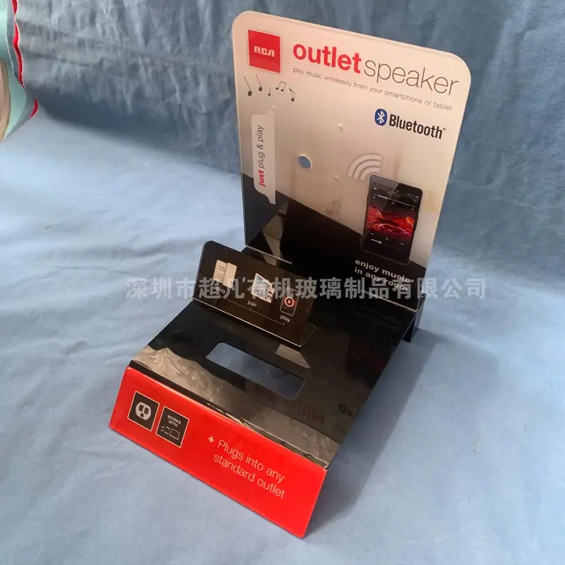 Bluetooth speaker acrylic display with LED light - ANKUX.COM