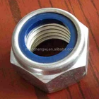 Zinc Plated DIN985 DIN982 Hex Nylon Insert Lock Nuts
