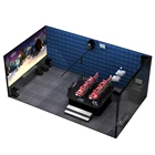 Interactive Attractions Full Motion Cinema 3d 5d 7d Hologram Technology Cinema System