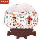 Baby Bandana Drool Bibs With Teether Infant Triangle Bibs Cotton Baby Bib