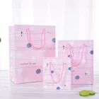 Customized paper lining private label paper gift bag