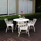 Good Quality Romans Classical Aluminum Garden table chair set Outdoor furniture