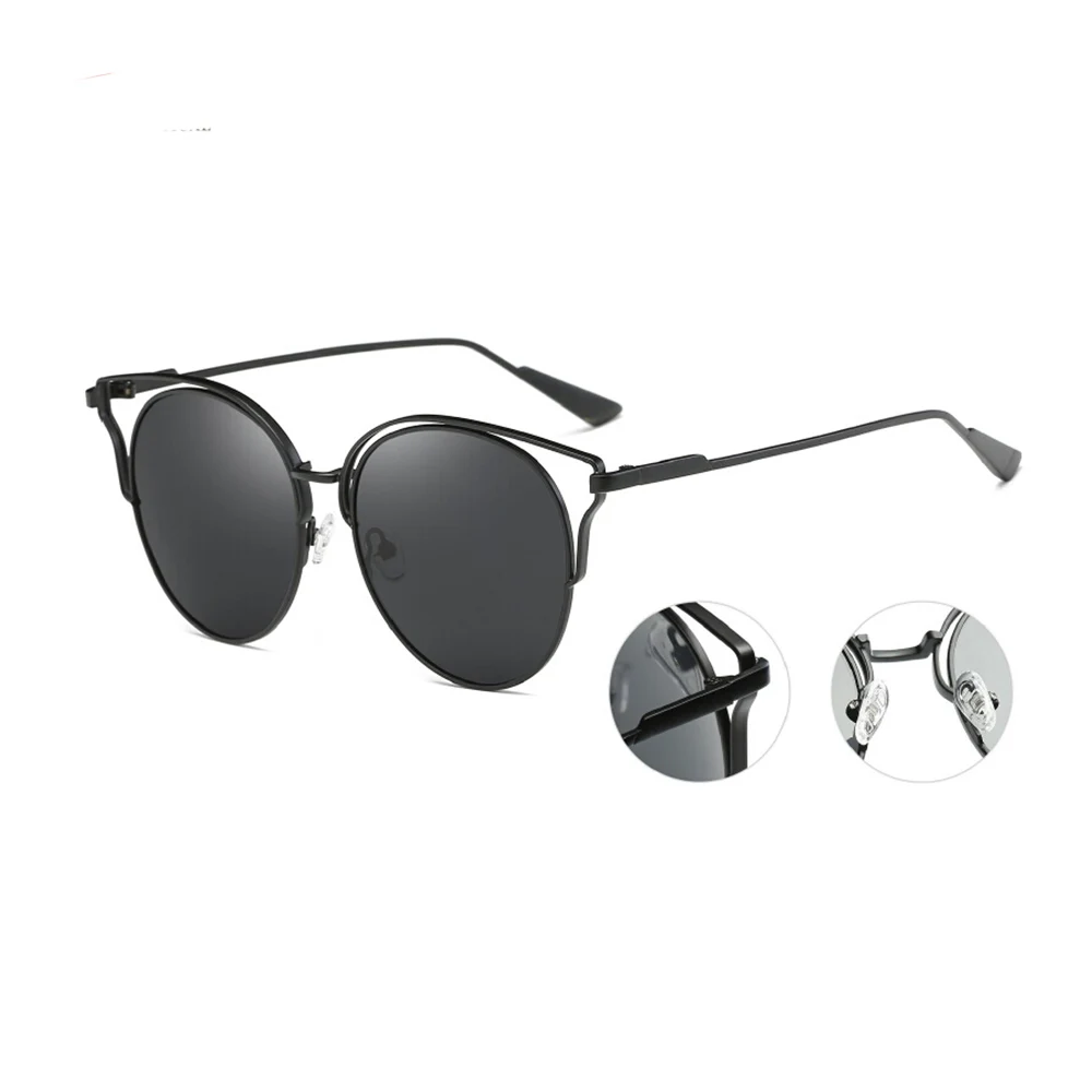 New arrival ready stock new model metal polarized sunglasses for women, As custom request
New arrival ready stock new model metal polarized sunglasses for women, As custom request