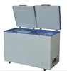 358Liter low price home appliance solar deep chest freezer / fridge dc 12v 24v solar freezer with solar system and battery