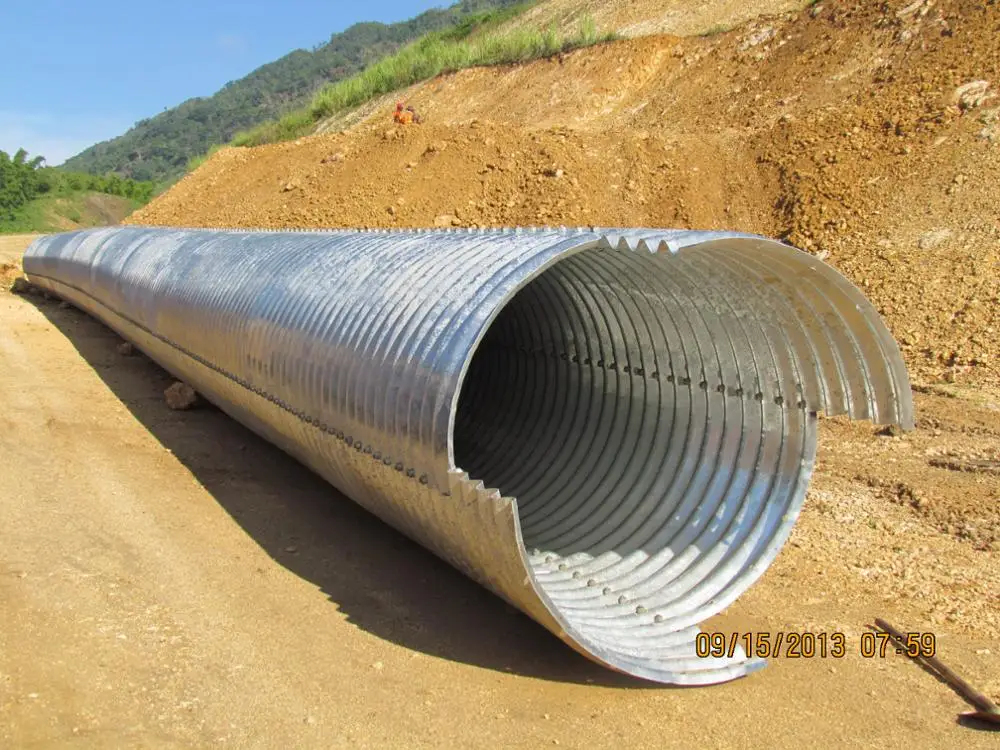 Half Circle Galvanized Corrugated Steel Arch Tunnel Culvert Buy Half