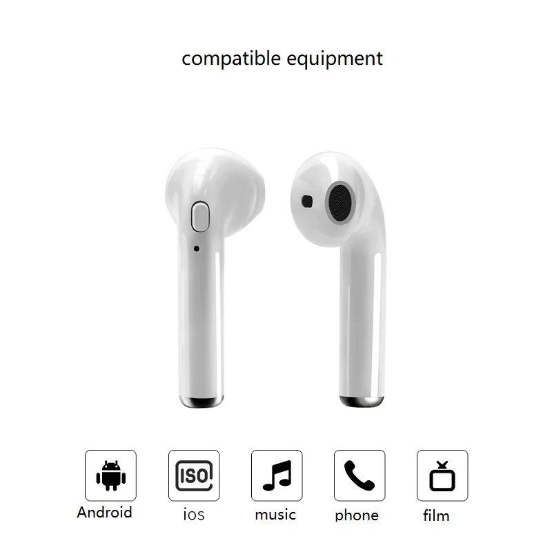 i7s tws i7mini i8 i9tws i10- tws i11 i12 Dual earphone wireless charging earbuds - ANKUX.COM