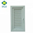 Directly Factory Produce UPVC Glass PVC Window Shutters
