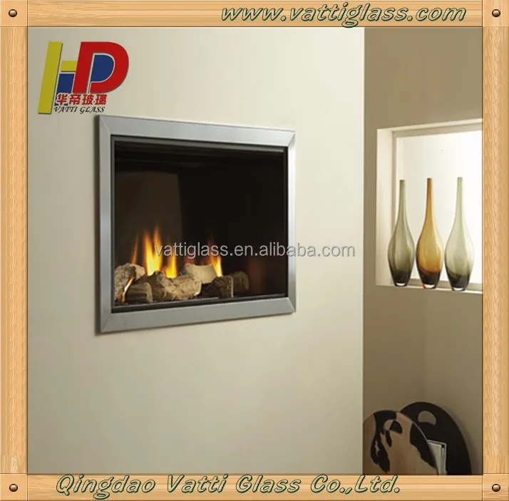 High Temperature Ceramic Glass Resistant 850 Dc For Fireplace