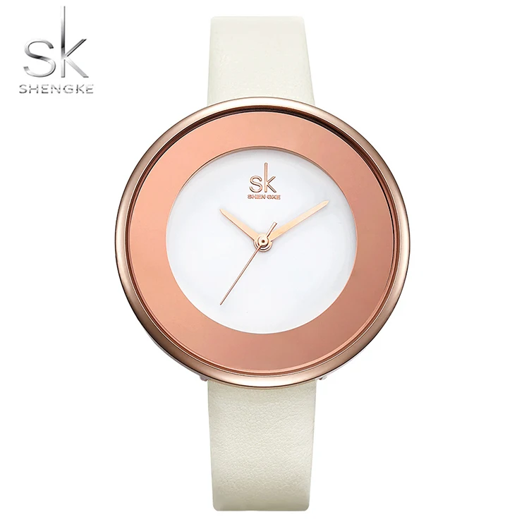 SHENGKE SK0084 Lady's Quartz Movement Simple Fashion Style Charm leather Band Watch, N/a
SHENGKE SK0084 Lady's Quartz Movement Simple Fashion Style Charm leather Band Watch, N/a