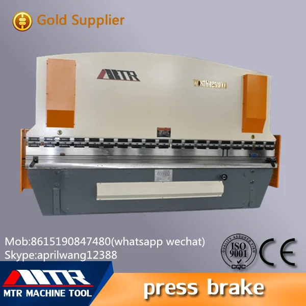 Metal sheet aluminum electric WC67Y-30/1600 automatic sheet hydraulic bending machine