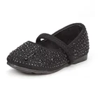 Toddler Girls Slip-on Ballerina Flats Elastic Band Shoes Light Weight Walkers Fashion Footwear