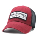 OEM Top quality adult low profile logo 3D embroidery fishing trucker mesh cap