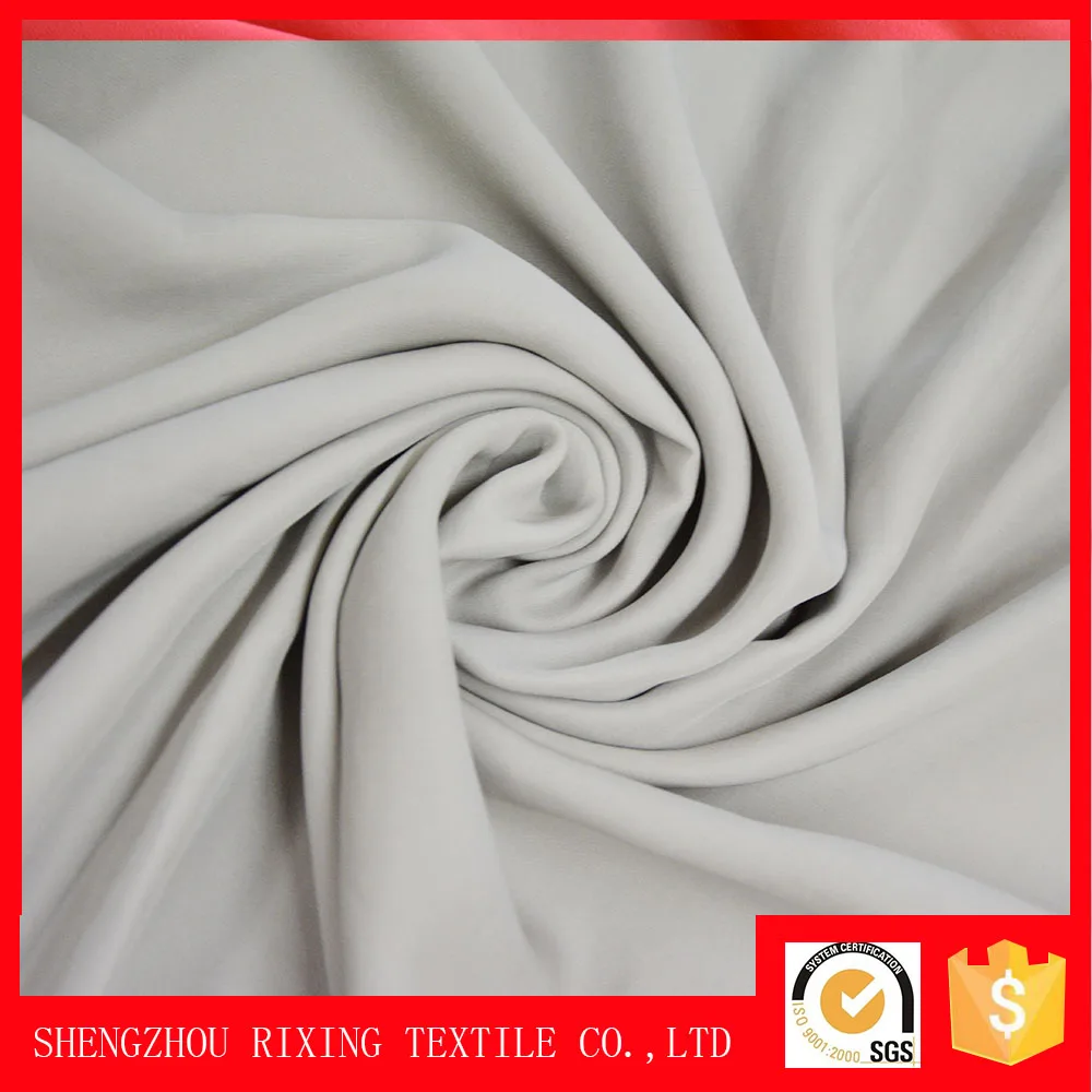 Good quality white fabric bright 100%polyester plain saree chiffon saree