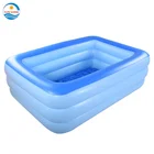 Summer Outdoor Family inflatable rectangle swimming pool baby play center pool