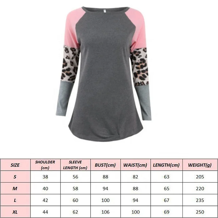 Wholesale Leopard Sleeve Knot T-shirt, As picture