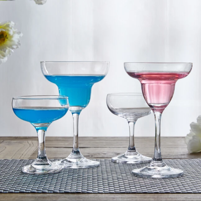 Haonai Fusion Deco Champagne Coupe Glasses Use For Serving Martinis Sorbets Puddings Cocktail Glass Champagne Flute