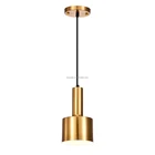 Small Suspension lighting Scandinavia Brass Home Pendant lamp