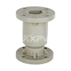 Factory Custom Small Plastic PPH One Way Hand Wheel Manual Vertical Check Valve For Industry