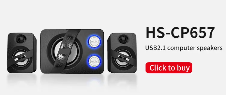 New big bass wired usb speaker, 5V power 2.0 computer pc mini speaker - ANKUX.COM
