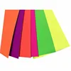 Factory A4 fluorescent color self adhesive label paper