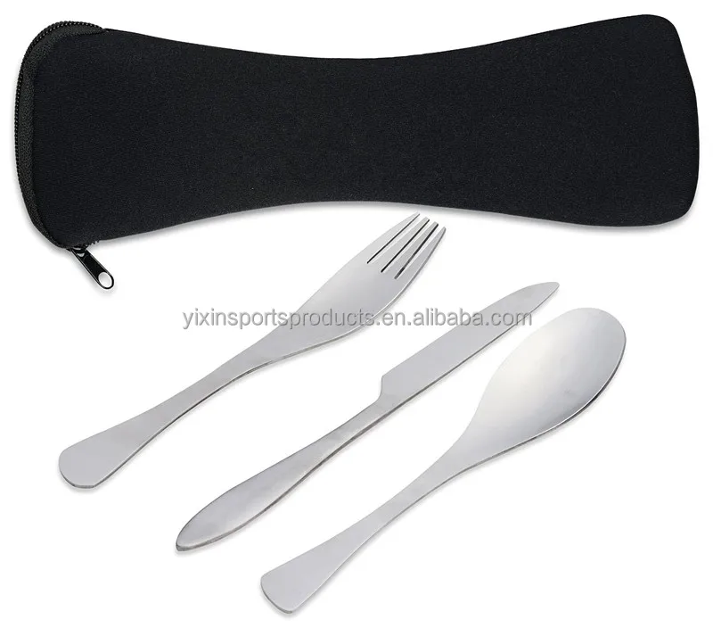 neoprene case for spoon knife fork,neoprene bag pouch for travel